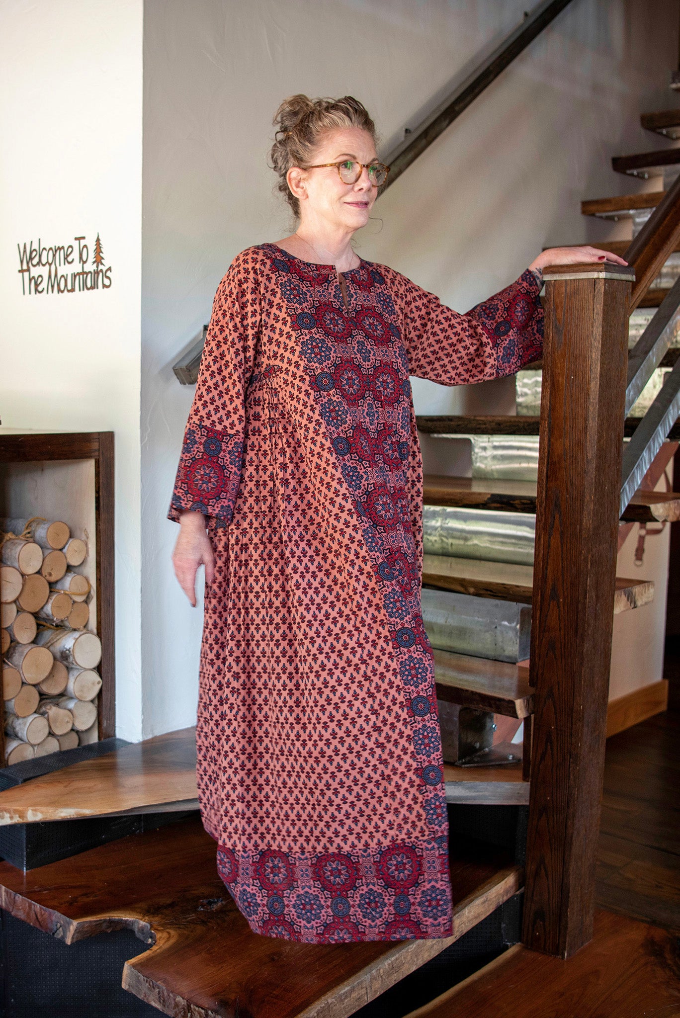 The Artist Block Maxi Dress