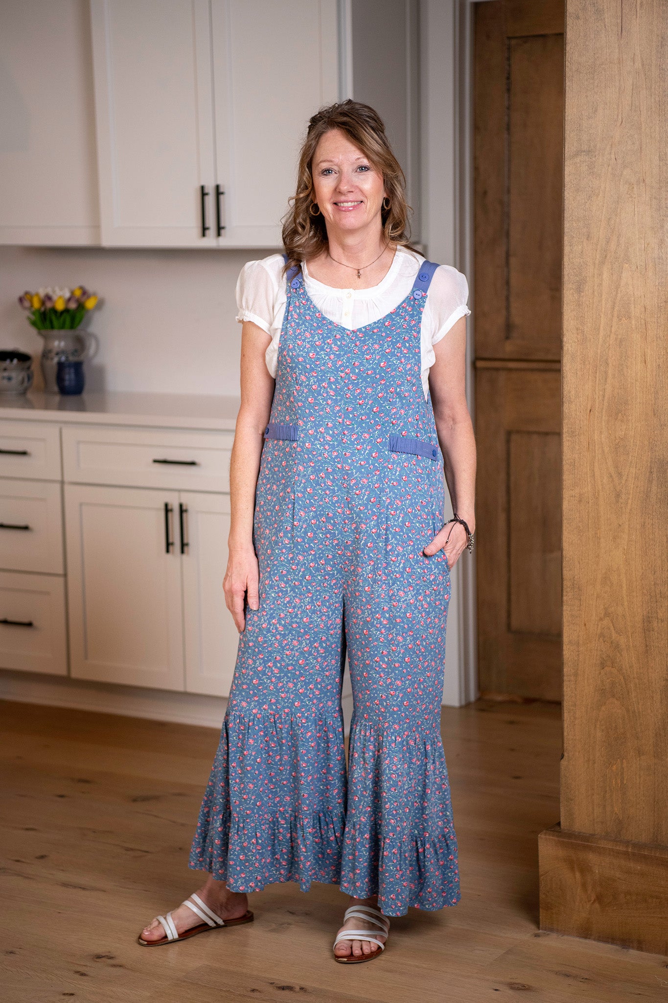 Rosebud Ruffle Jumpsuit