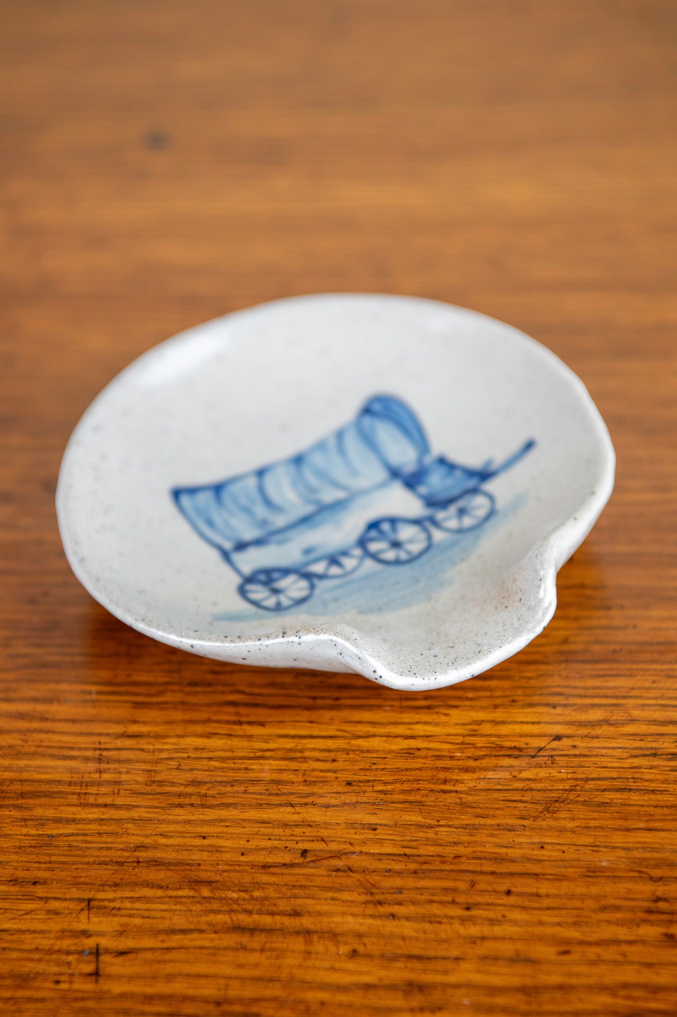 Limited-Edition '50 Years on the Prairie' Spoon Rest - Covered Wagon
