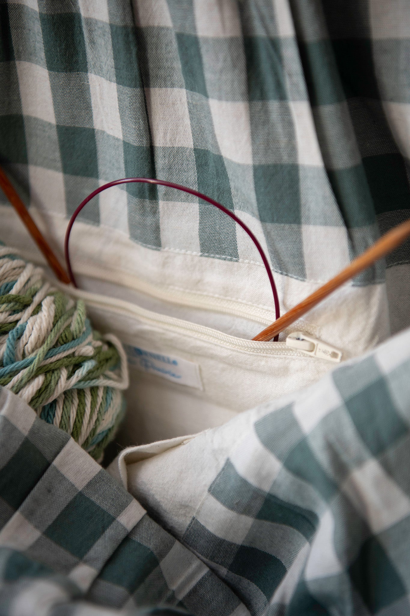 Spring Meadow Knitting Bag