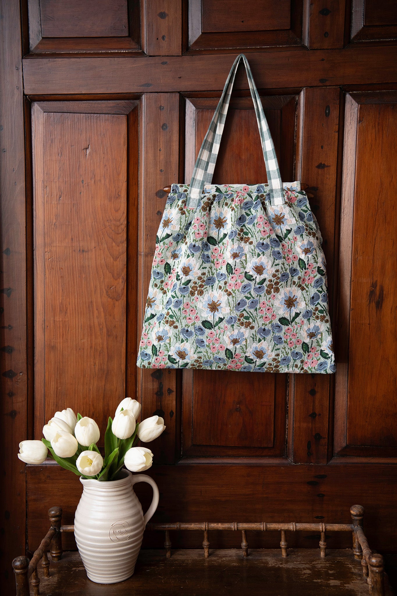 Spring Meadow Knitting Bag