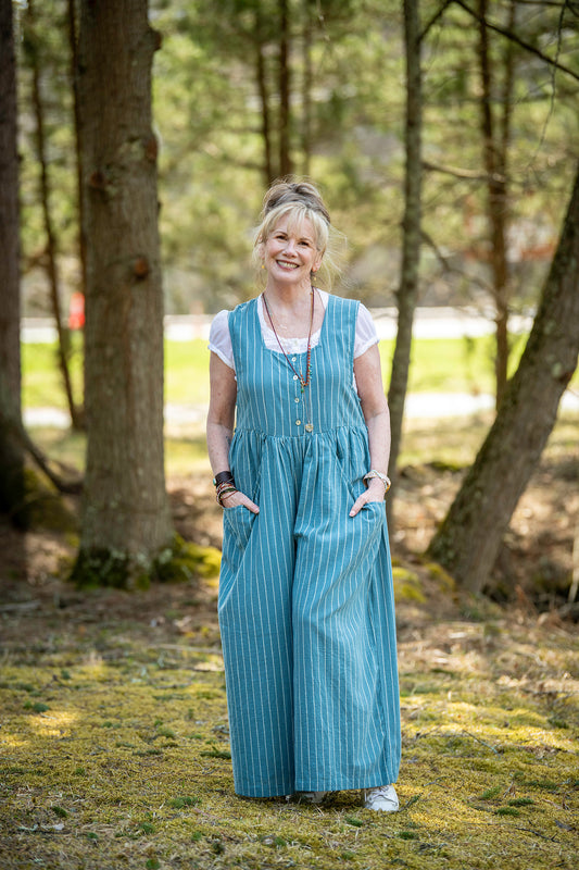 The Strolling Stripe Jumpsuit