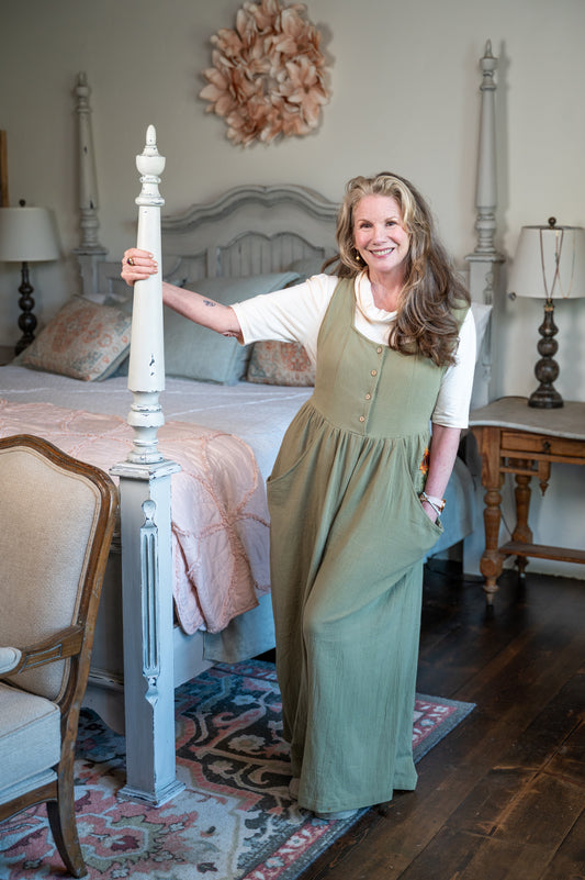 Sunflower Jumpsuit in Sage