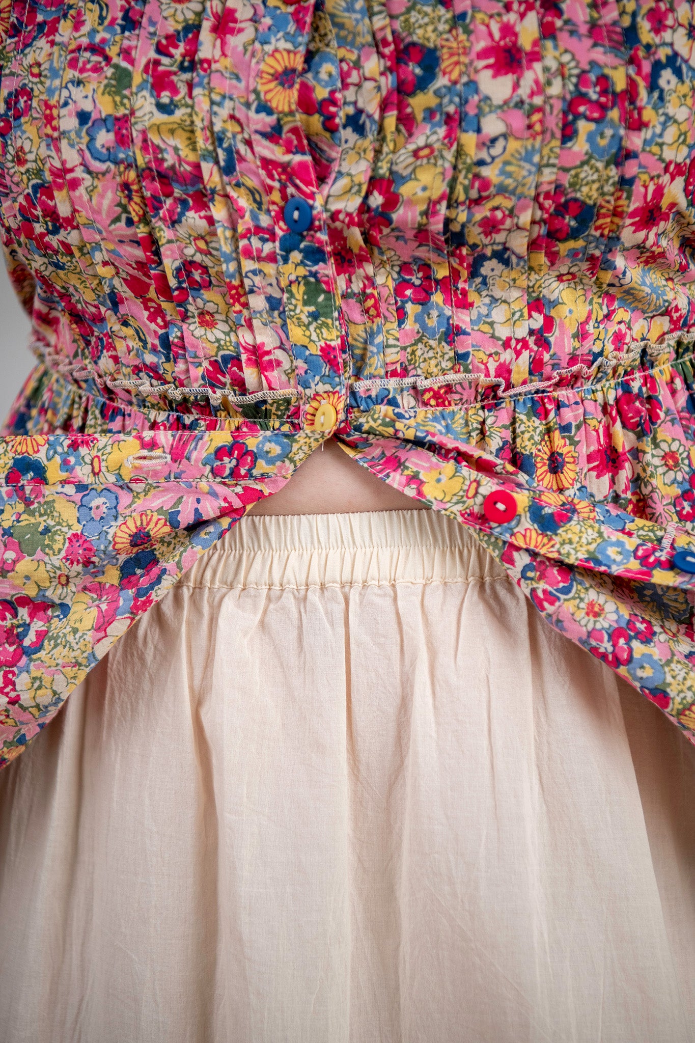 Timeless Touch Half Slip Set —Long & Short in Ecru