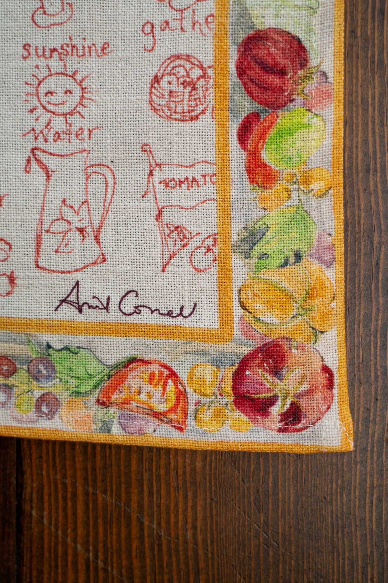 To-ma-toes Tea Towel