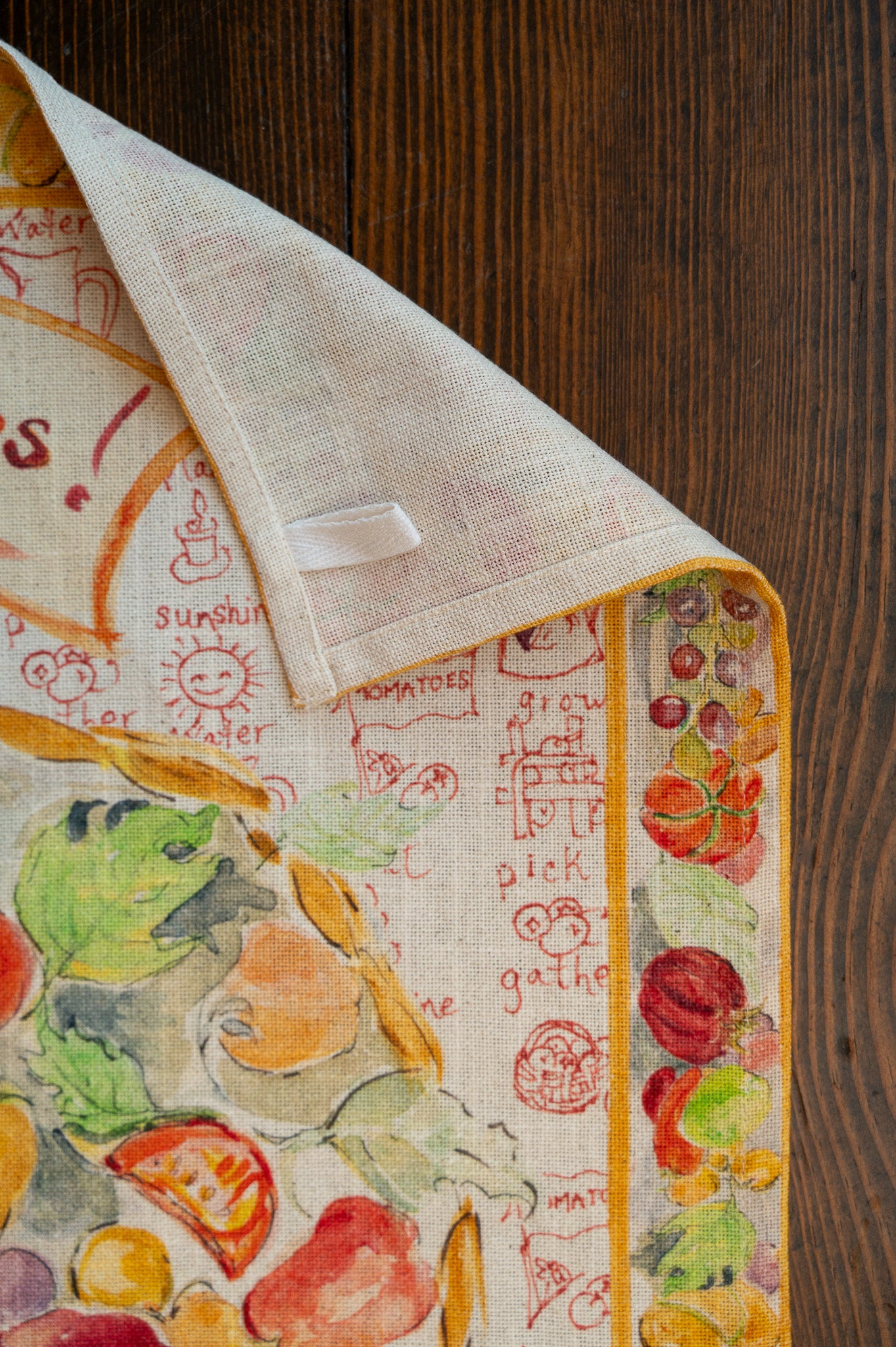 To-ma-toes Tea Towel