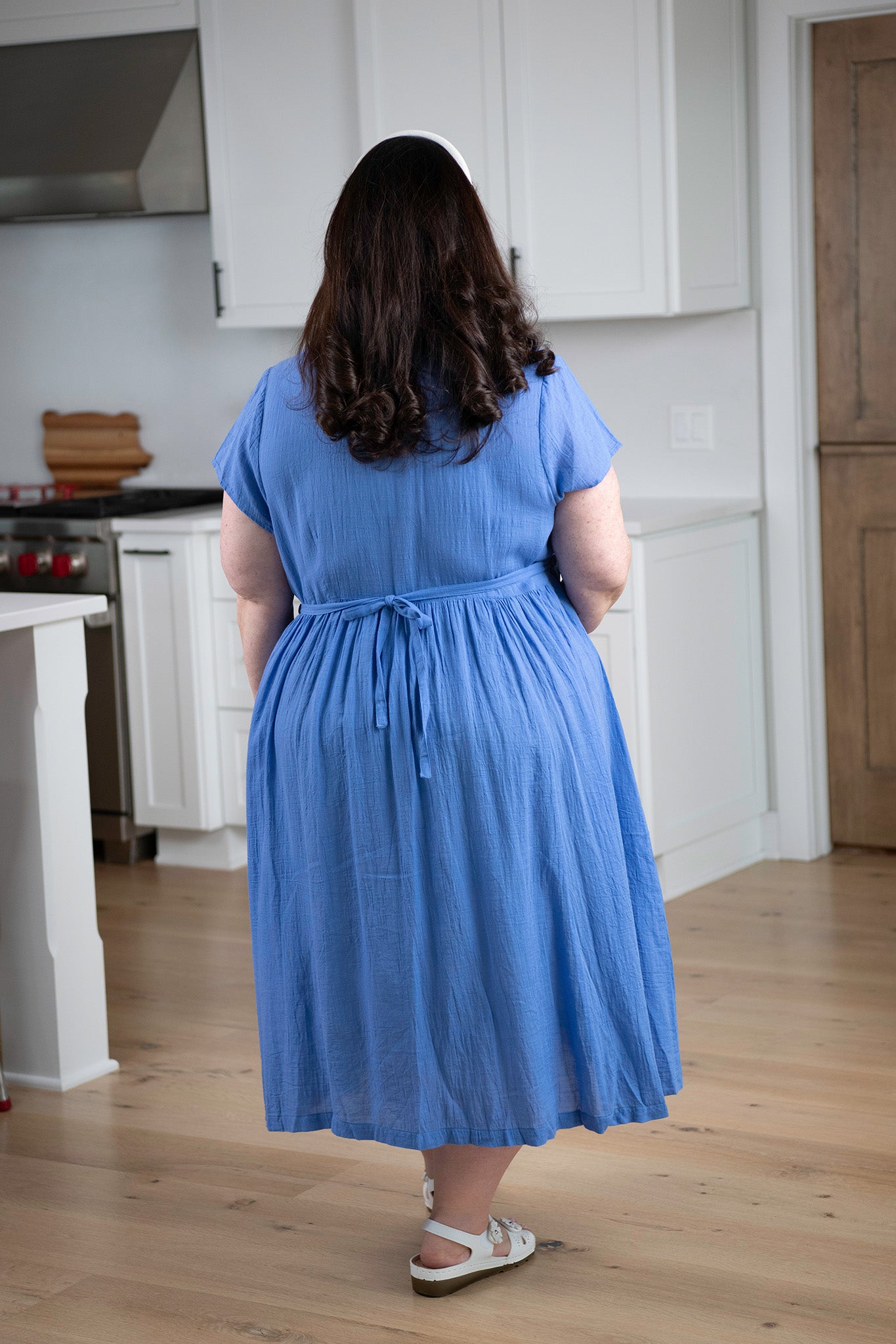 Valencia Dress in Blue