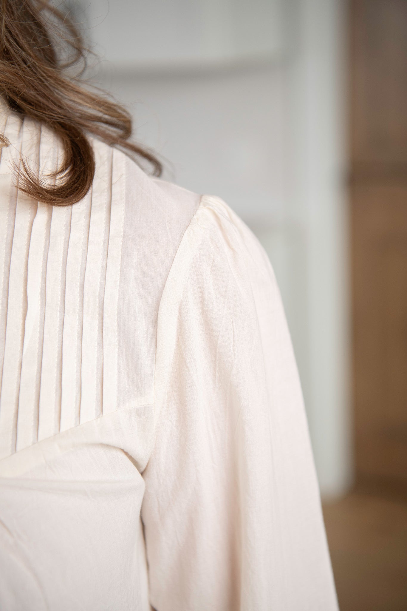Victorian Blouse in Ecru