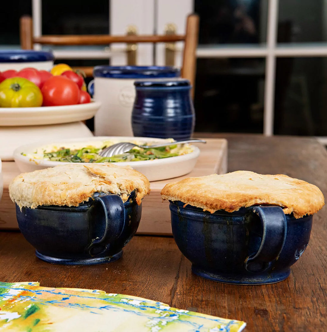 Individual Chicken 🐔 Pot Pies (Melissa's Own Recipe!)