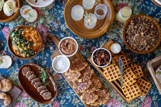 Handmade Stoneware Meets Fall Brunch [Recipes Included]