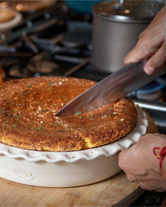 Prairie Linen Deep Dish Round Baker