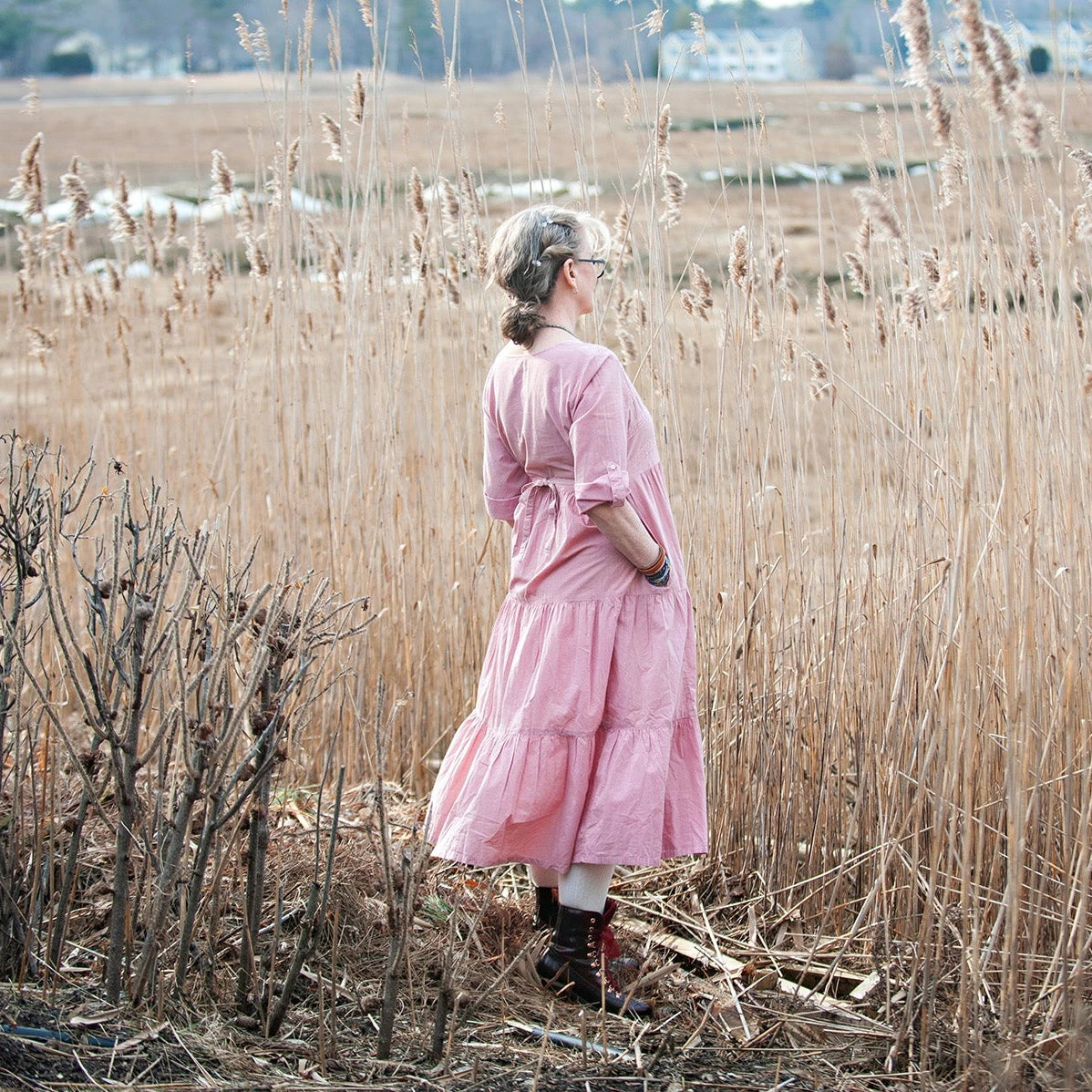 The Friendship Dress in Sunwashed Rose