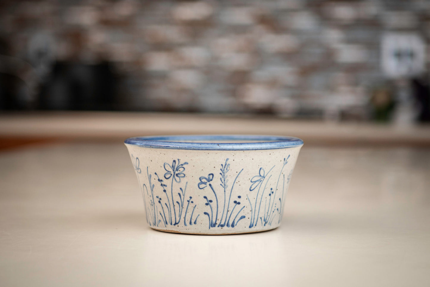 Wildflower Ceramic Berry Bowl