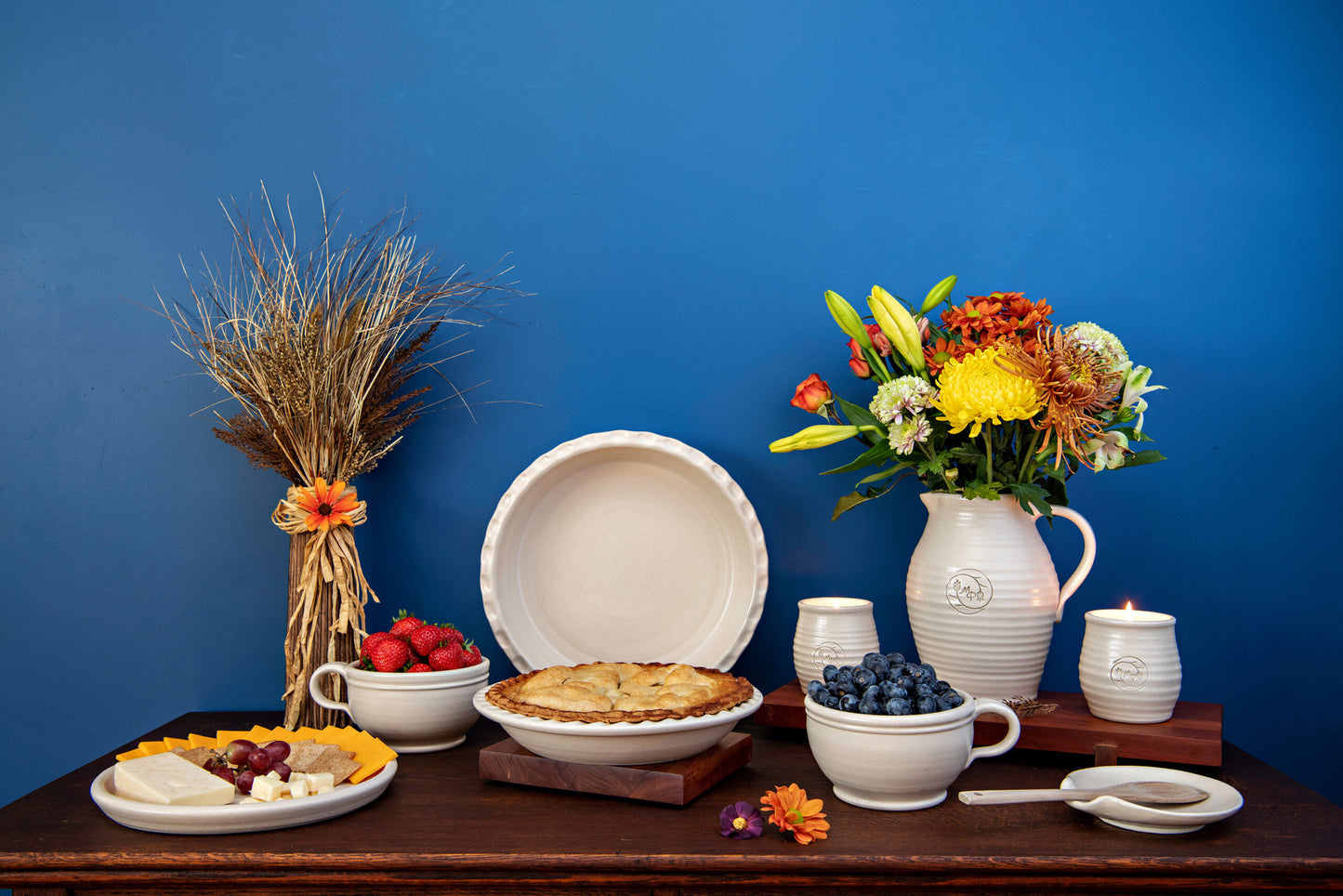 Prairie Linen Pie Plate