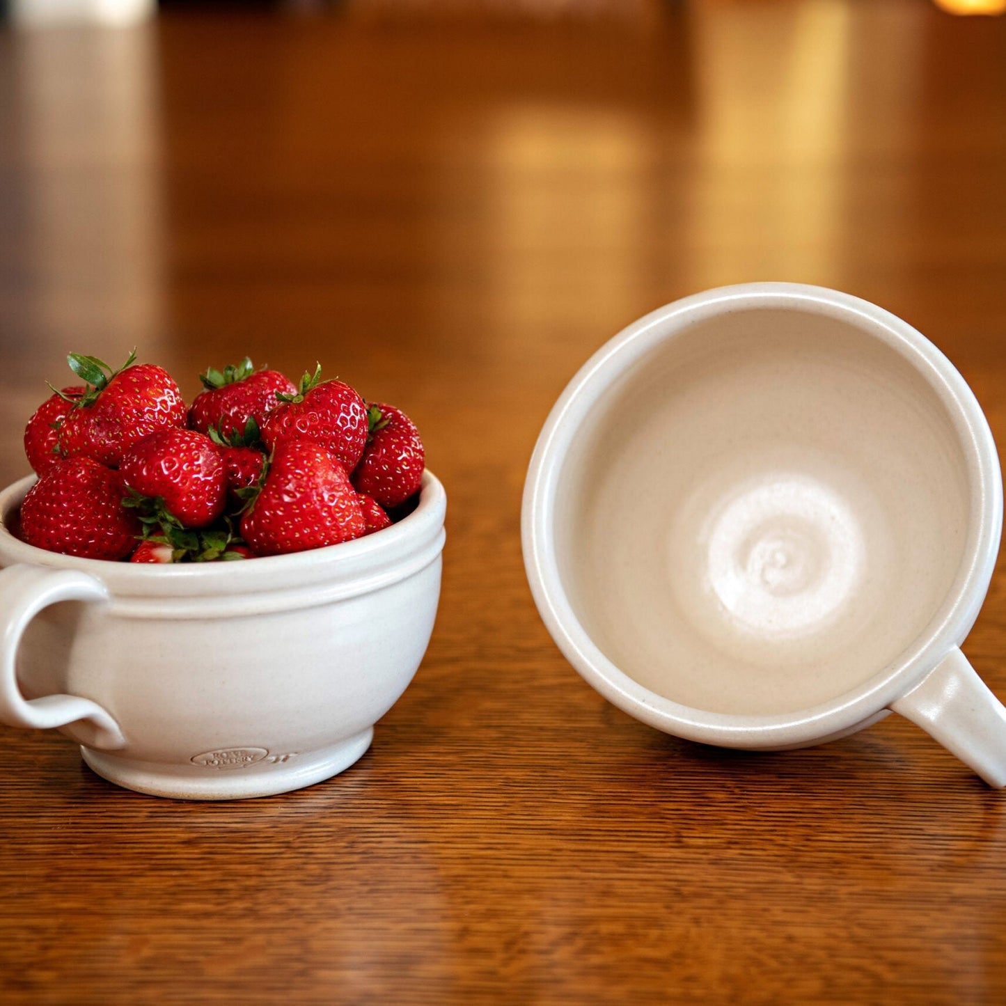 Prairie Linen Porringer, Smooth Finish
