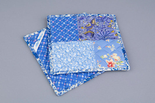 Prairie Patchwork Potholders, Set of 2