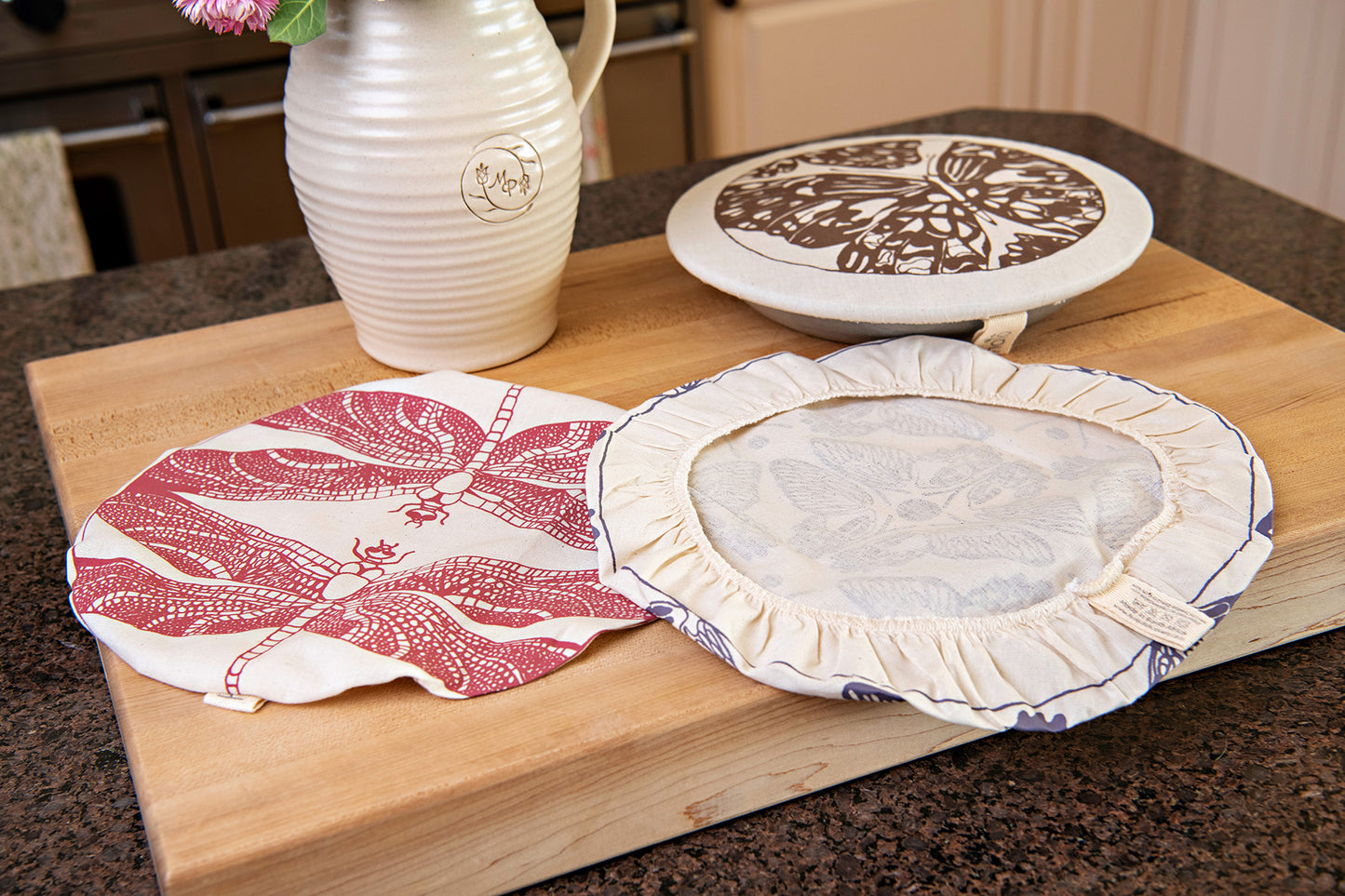Just 'Wing' It Bowl Covers, Set of 3