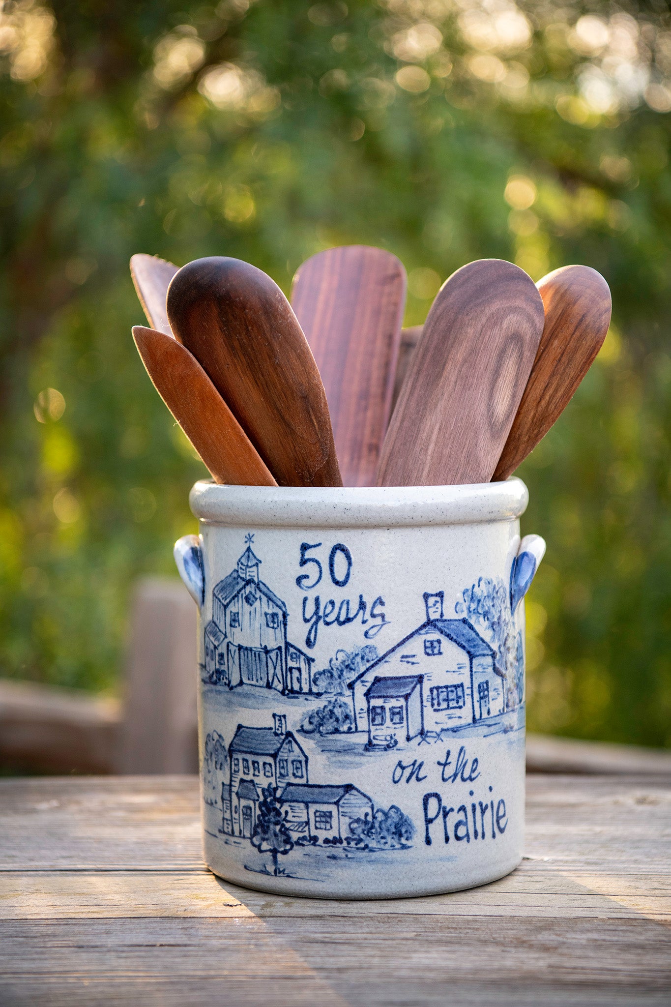 Limited-Edition '50 Years on the Prairie' Handled 1-Gallon Crock