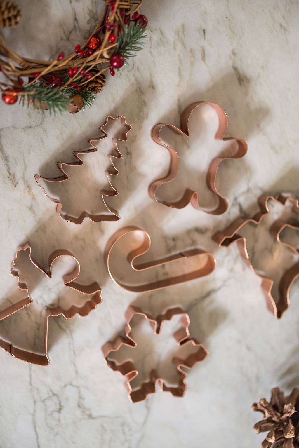 Christmas Cookie Cutters - Set of 6