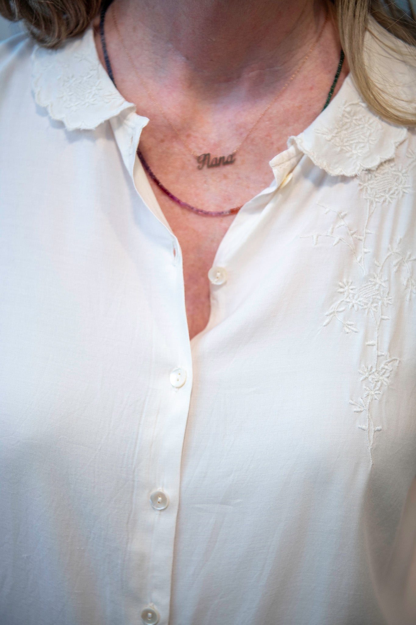 Clementine Button-Down Blouse