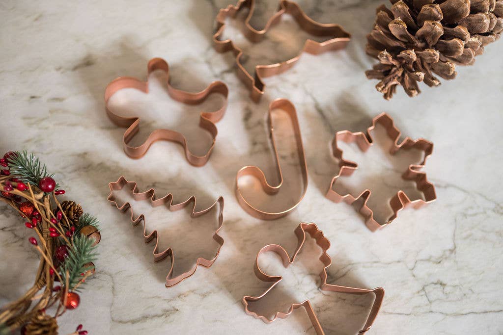 Christmas Cookie Cutters - Set of 6