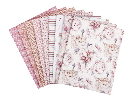 Daybreak on the Prairie 1 Yard Bundle Cream, 9 Pcs.