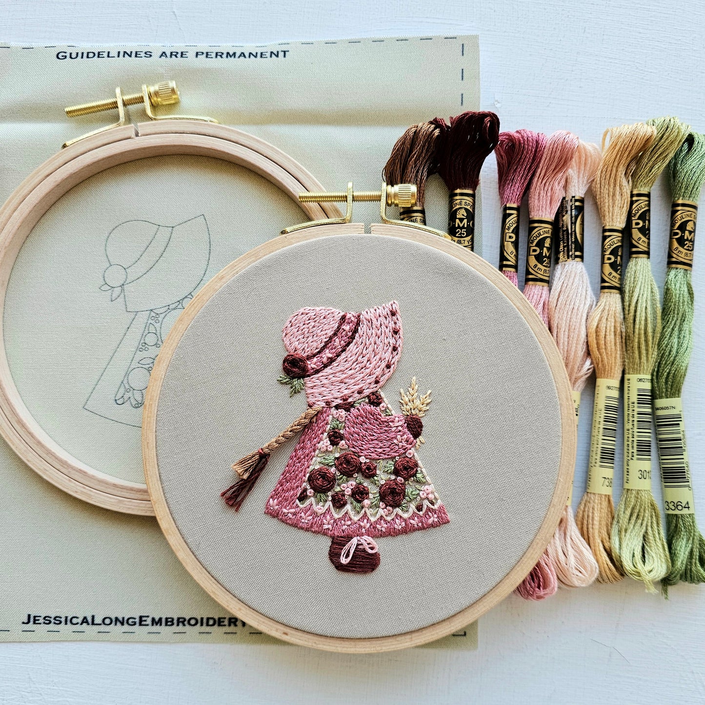 Sunbonnet Sue Embroidery Kit