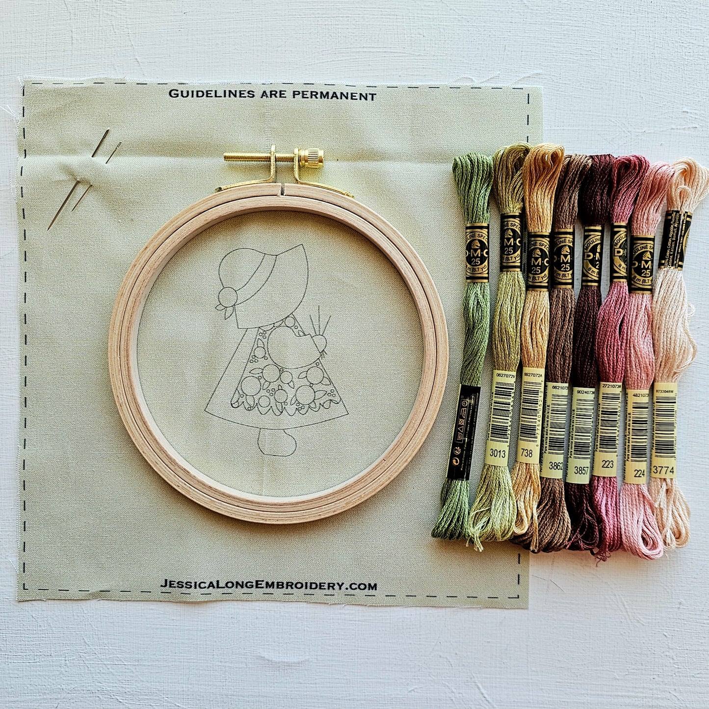Sunbonnet Sue Embroidery Kit