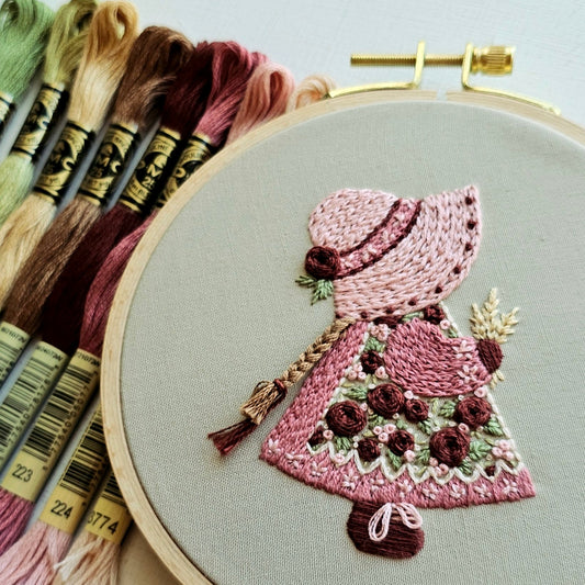 Sunbonnet Sue Embroidery Kit