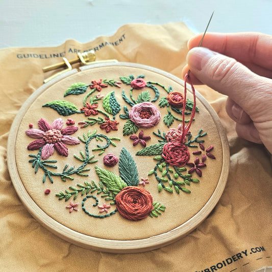Adventures in Hand Embroidery, A Virtual 5-Week Learning Series