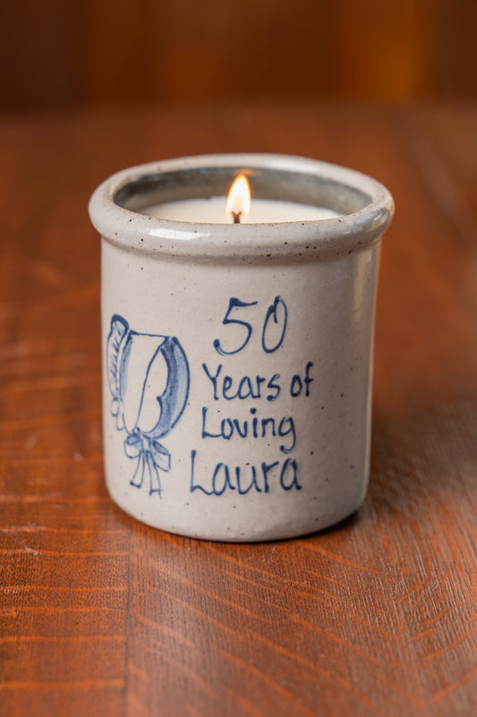 Little House Lover's Lemon Verbena Scented Candle