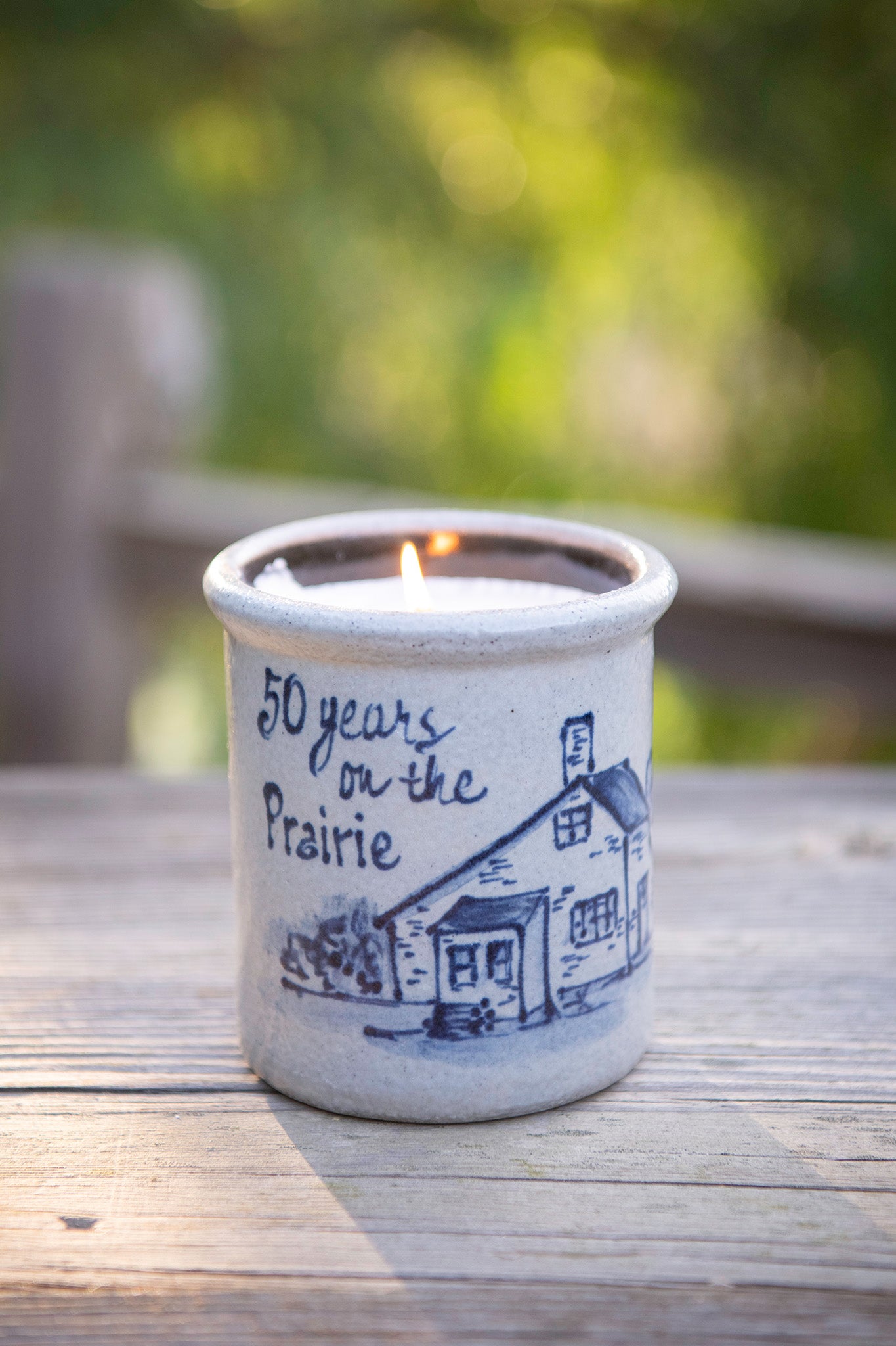 Limited-Edition '50 Years on the Prairie' Lemon Verbena Scented Candle