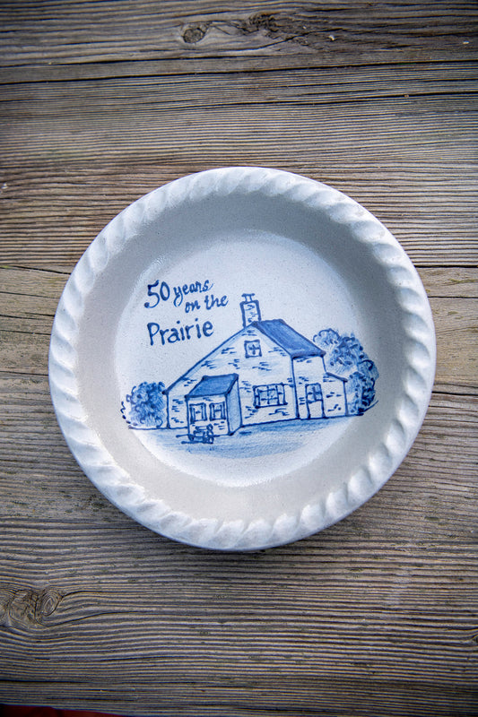 Limited-Edition '50 Years on the Prairie' Pie Plate