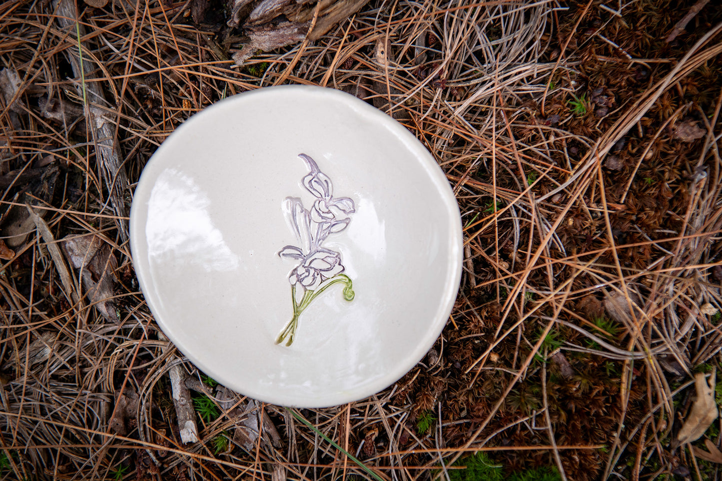 Birth Flower Keepsake Dishes