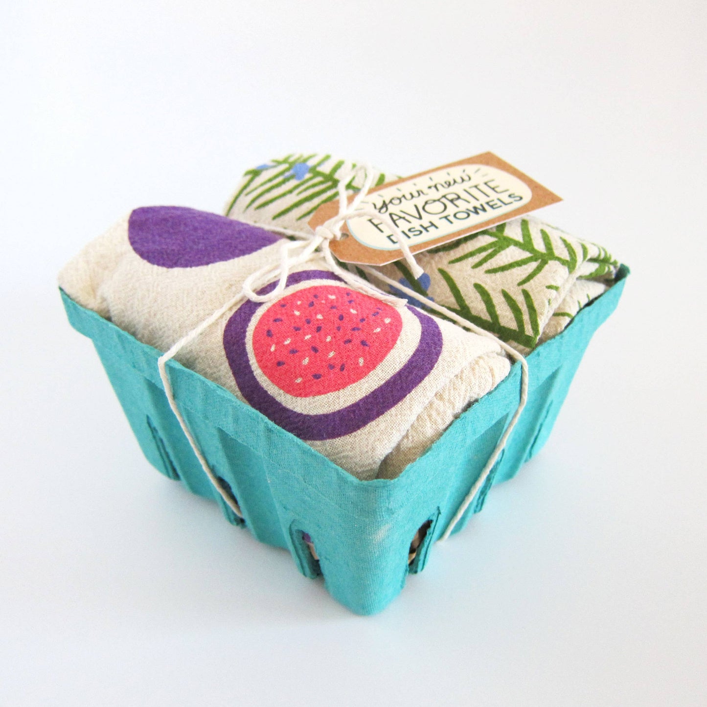 Rosemary & Fig Tea Towels, Set of 2
