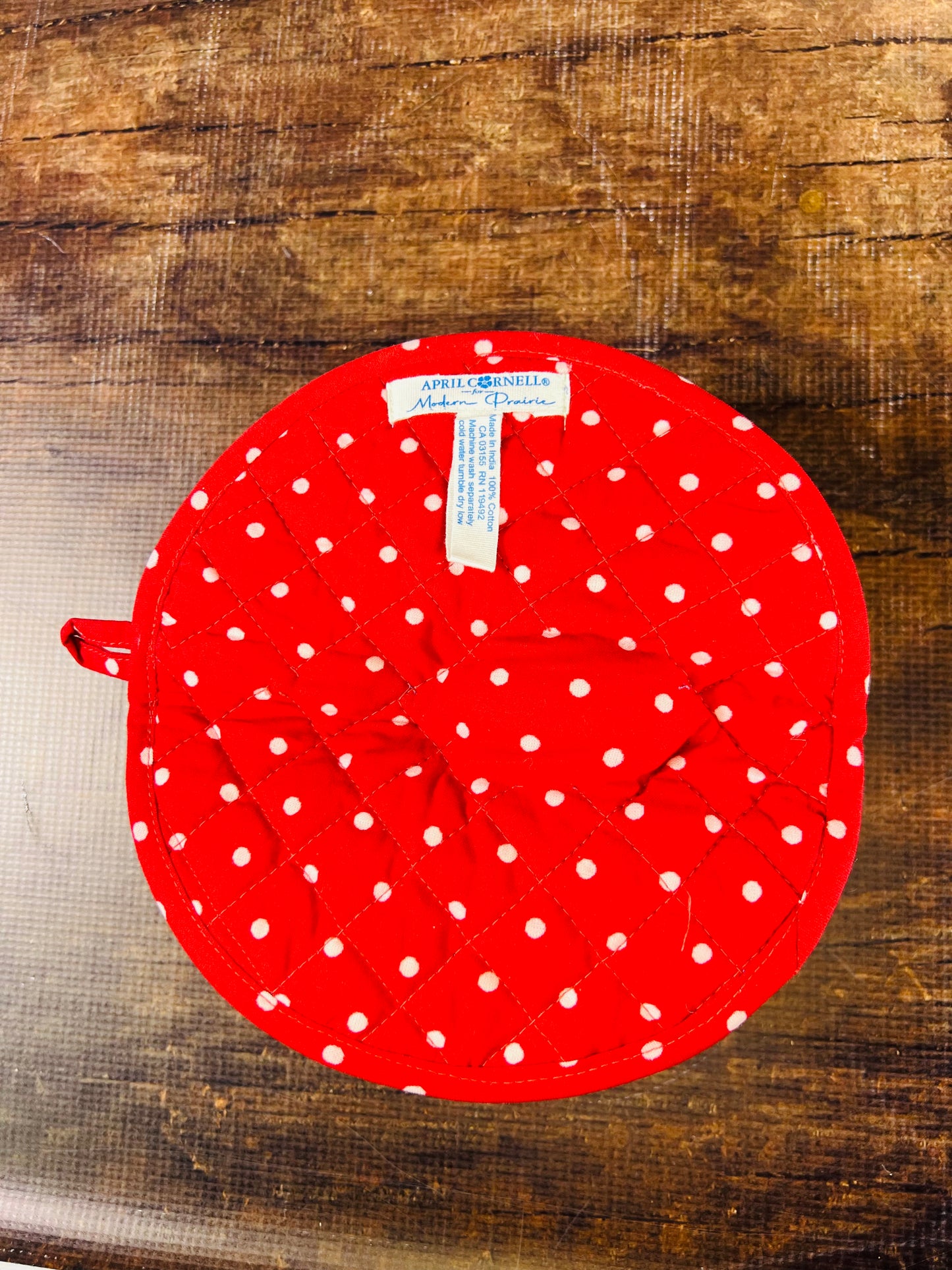 Chicken at Home Happy Hen Potholder