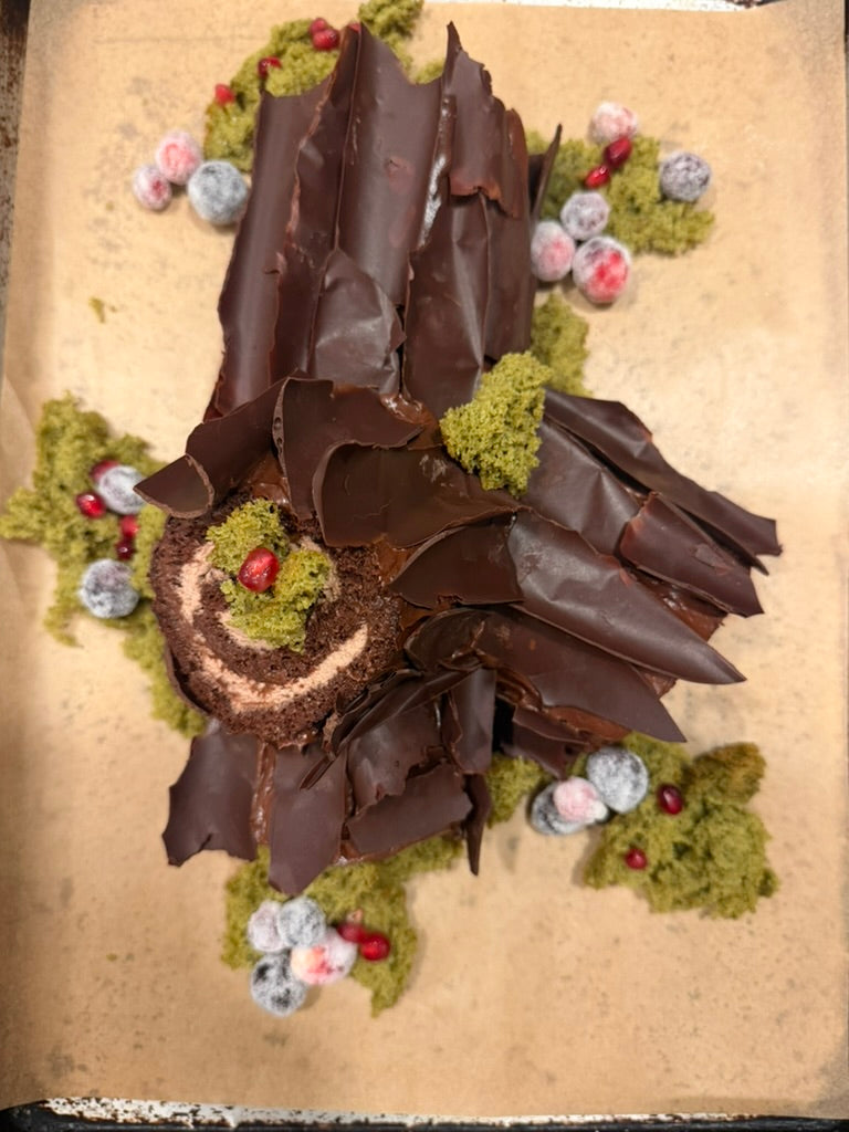 Better Than Store Bought: Learn to Create A Bûche de Noël, the Christmas Yule Log, Saturday, December 12th