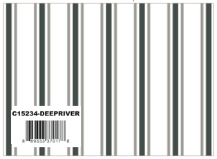 A Walk on the Prairie Deep River Stripe, Fabric by the Yard