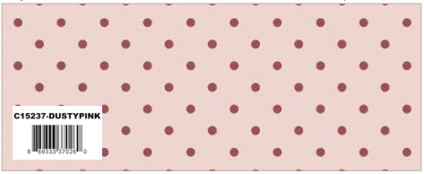 A Walk on the Prairie Dusty Pink Dots, Fabric by the Yard