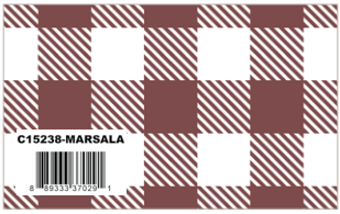 A Walk on the Prairie Marsala Plaid, Fabric by the Yard