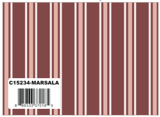A Walk on the Prairie Marsala Stripes, Fabric by the Yard