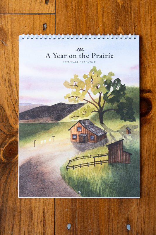 A Year on the Prairie Wall Calendar - 2027