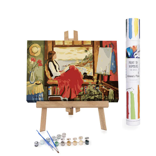 She's an Artist Paint-By-Numbers Kit