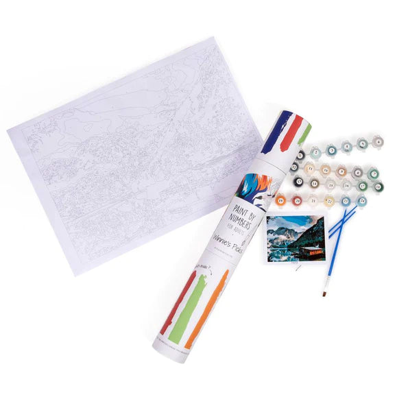 She's an Artist Paint-By-Numbers Kit