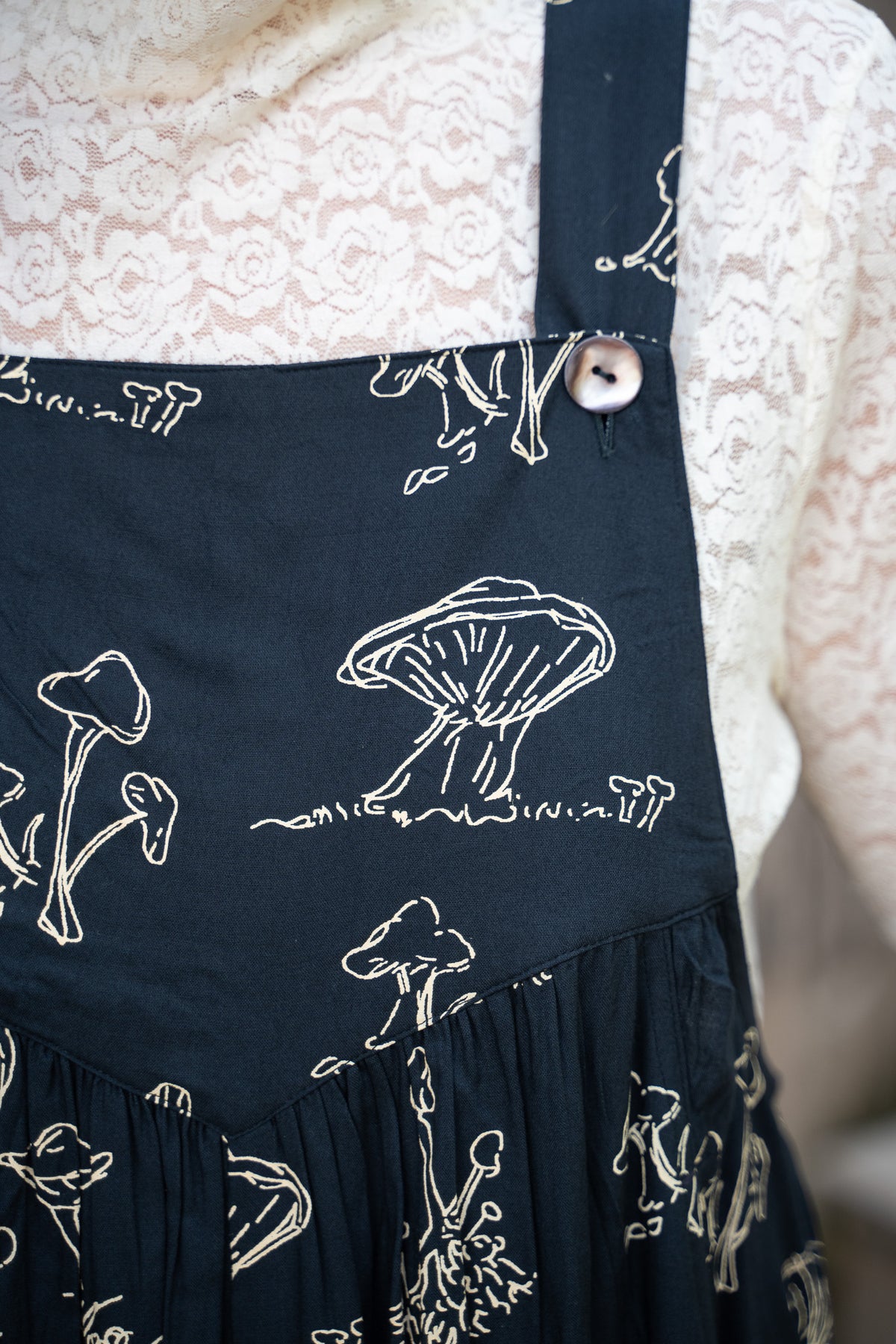 Alice's Mushroom Jumpsuit
