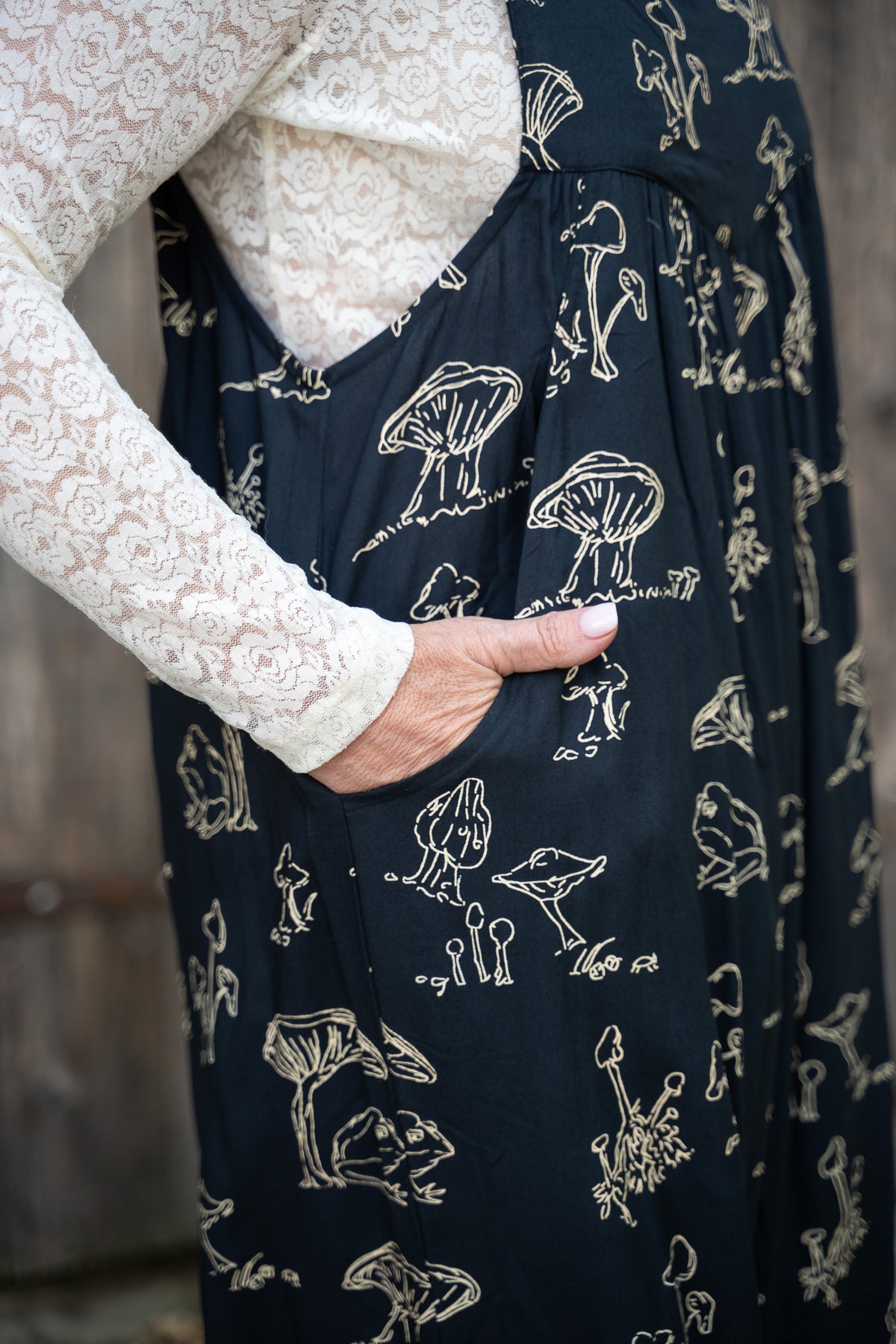 Alice's Mushroom Jumpsuit