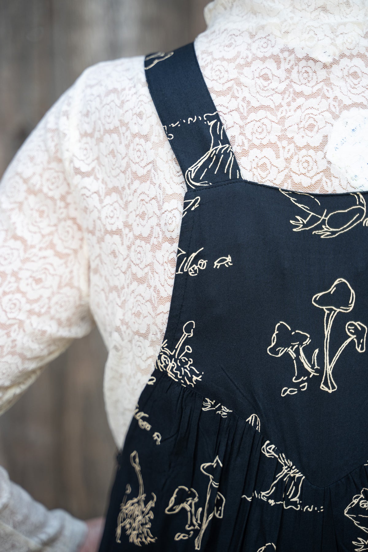 Alice's Mushroom Jumpsuit