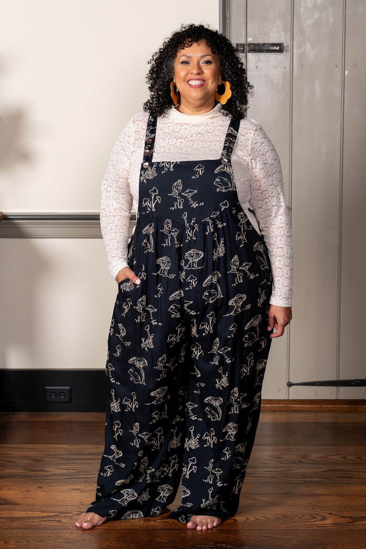 Alice's Mushroom Jumpsuit