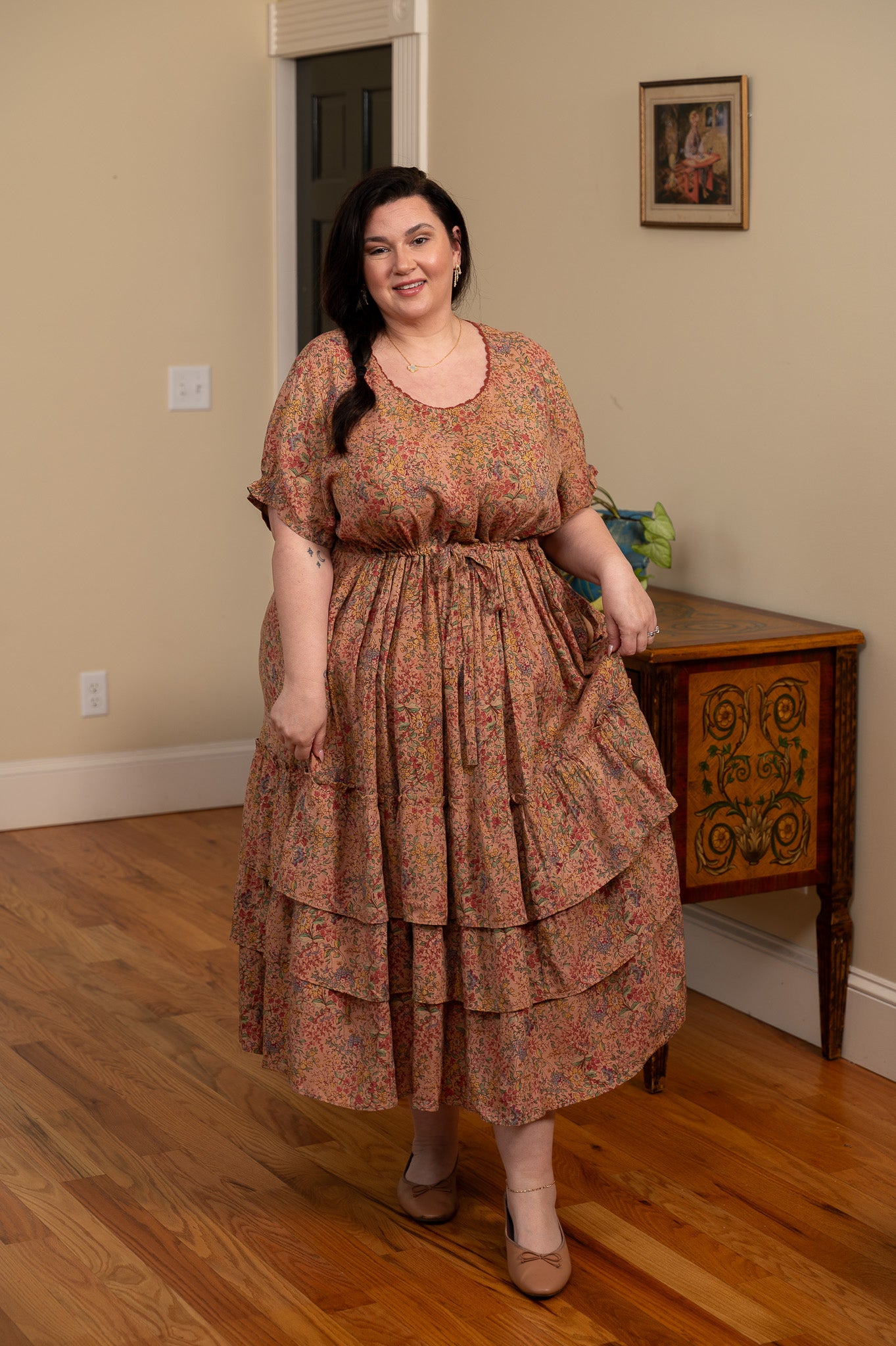 The Allison Fancy Flounce Dress