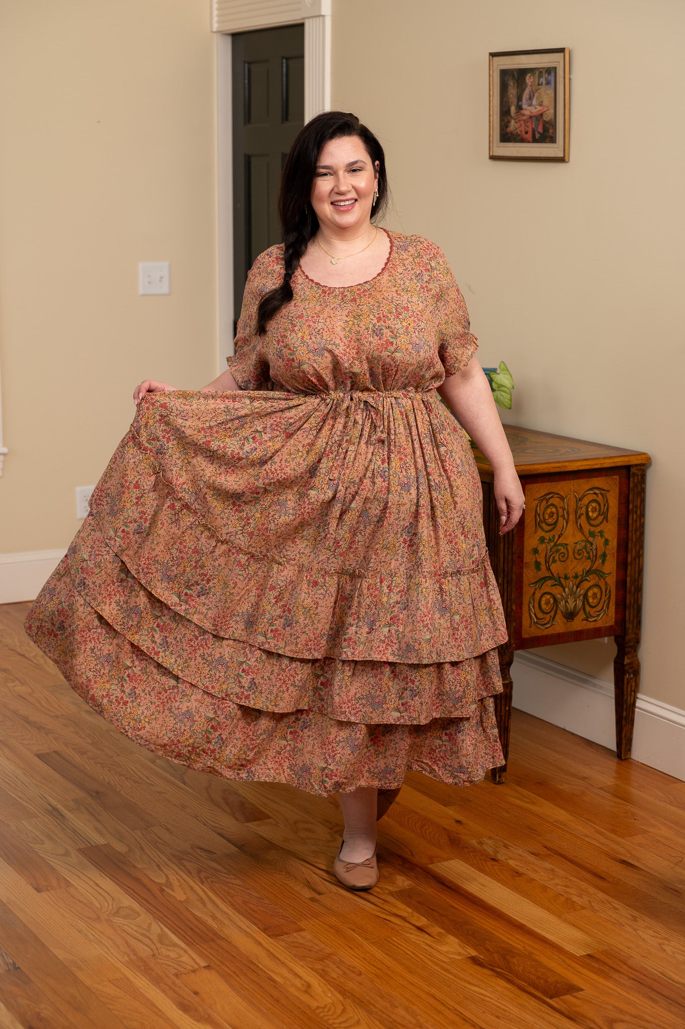 The Allison Fancy Flounce Dress